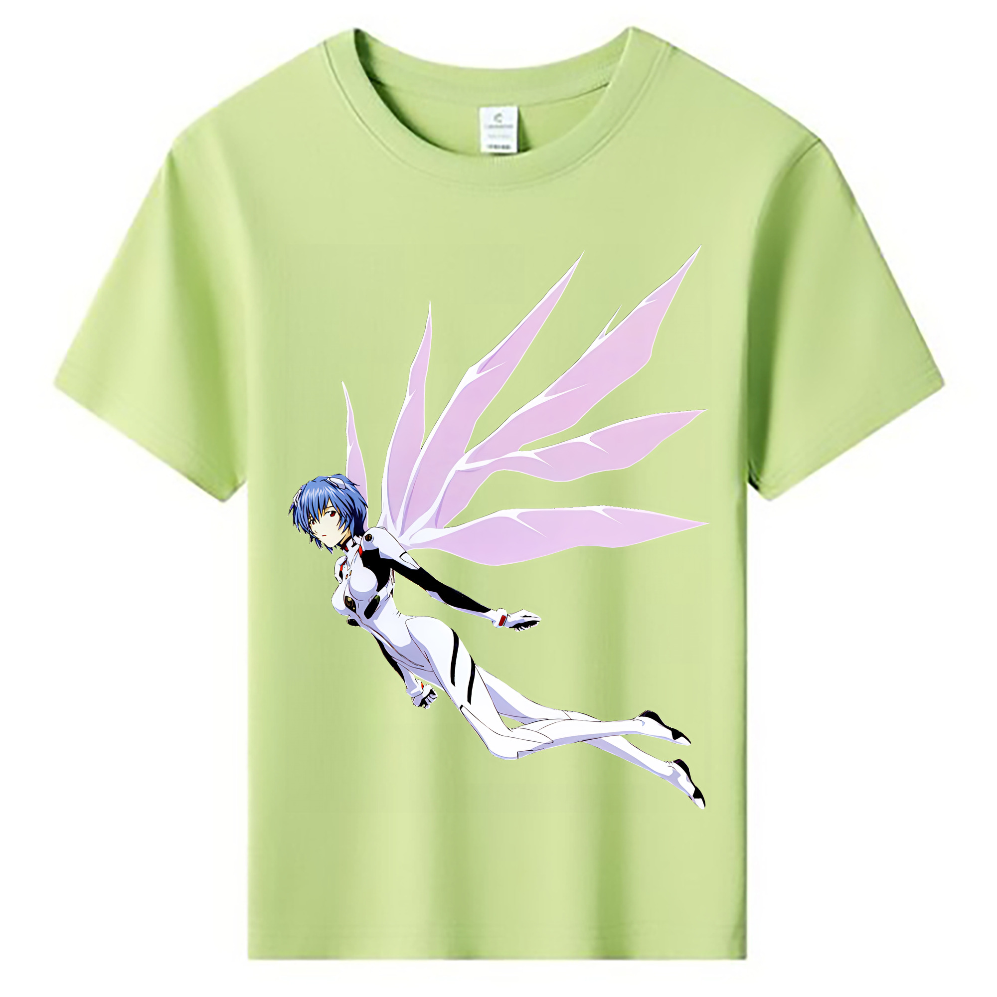 （画像用） EVA 新世紀エヴァンゲリオン 綿100％キッズTシャツ（フロントプリント）